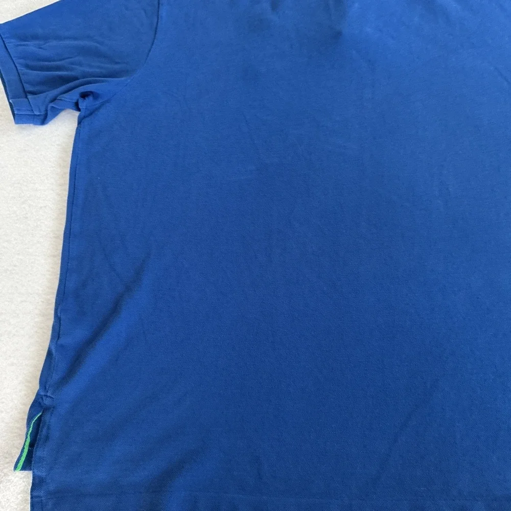 Polo Ralph Lauren Polo Blue Shirt Men's Big 3X 3XB Big Green Pony #3 Preppy